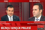 Gençlik ve Spor Bakanı Sayın Suat Kılıç Bilinçli Gençler Derneği Genel Başkanı Sayın Kerem Hasanoğlu ile birlikte 