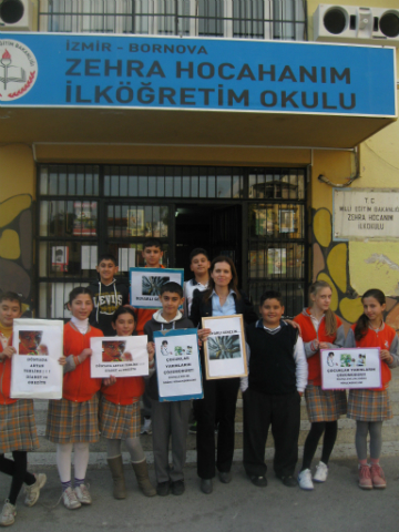 Bilinçli Gençler Derneği - Türkiye Bilinçli Gençlik Projesi - "SORUMLU KALPLER BİLİNÇLİ BEYİNLER" - Zehra Hoca Hanım İlköğretim Okulu - İZMİR