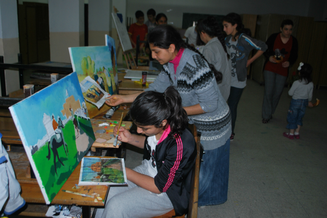 Bilinçli Gençler Derneği - Türkiye Bilinçli Gençlik Projesi - "YETENEK + DESTEK = SANAT" - Örnek İlköğretim Okulu - İSTANBUL