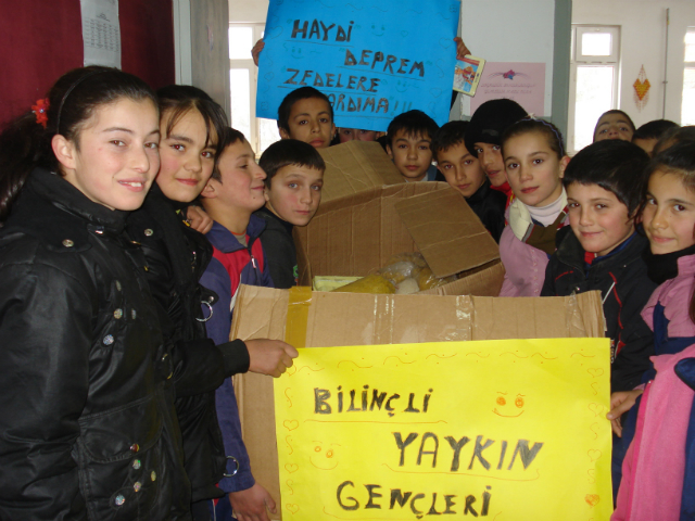 Bilinçli Gençler Derneği - Türkiye Bilinçli Gençlik Projesi - "BİLİNÇLİ YAYKIN GENÇLERİ" - Yaykın İlköğretim Okulu - SİNOP