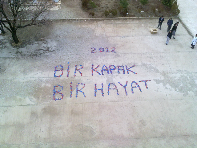 Bilinçli Gençler Derneği - Türkiye Bilinçli Gençlik Projesi - "BİR KAPAK BİR HAYAT" - Güneysınır Çok Programlı Lisesi - KONYA