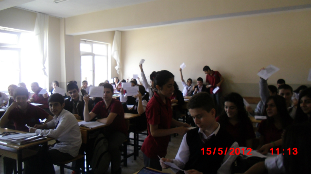 Bilinçli Gençler Derneği - Türkiye Bilinçli Gençlik Projesi - "BİR UÇUM SU" - Kartal Cevizli Lisesi - İSTANBUL