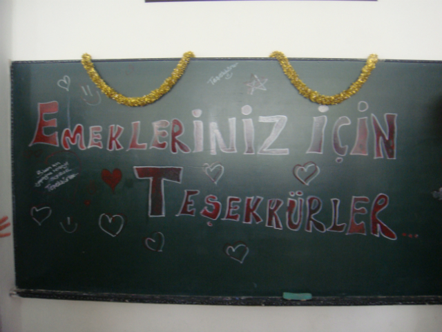 Bilinçli Gençler Derneği - Türkiye Bilinçli Gençlik Projesi - "EMEĞE SAYGI" - Özel Ahmet Şimşek Anadolu Lisesi - İSTANBUL
