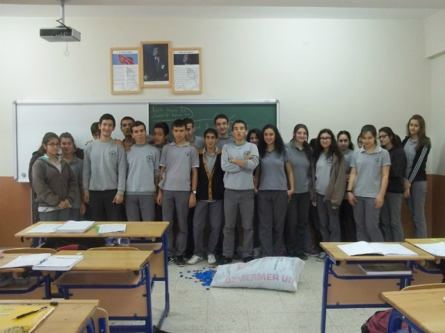 Bilinçli Gençler Derneği - Türkiye Bilinçli Gençlik Projesi - "MAVİ KAPAK KAMPANYASI" - Melikşah Anadolu Lisesi - ADANA